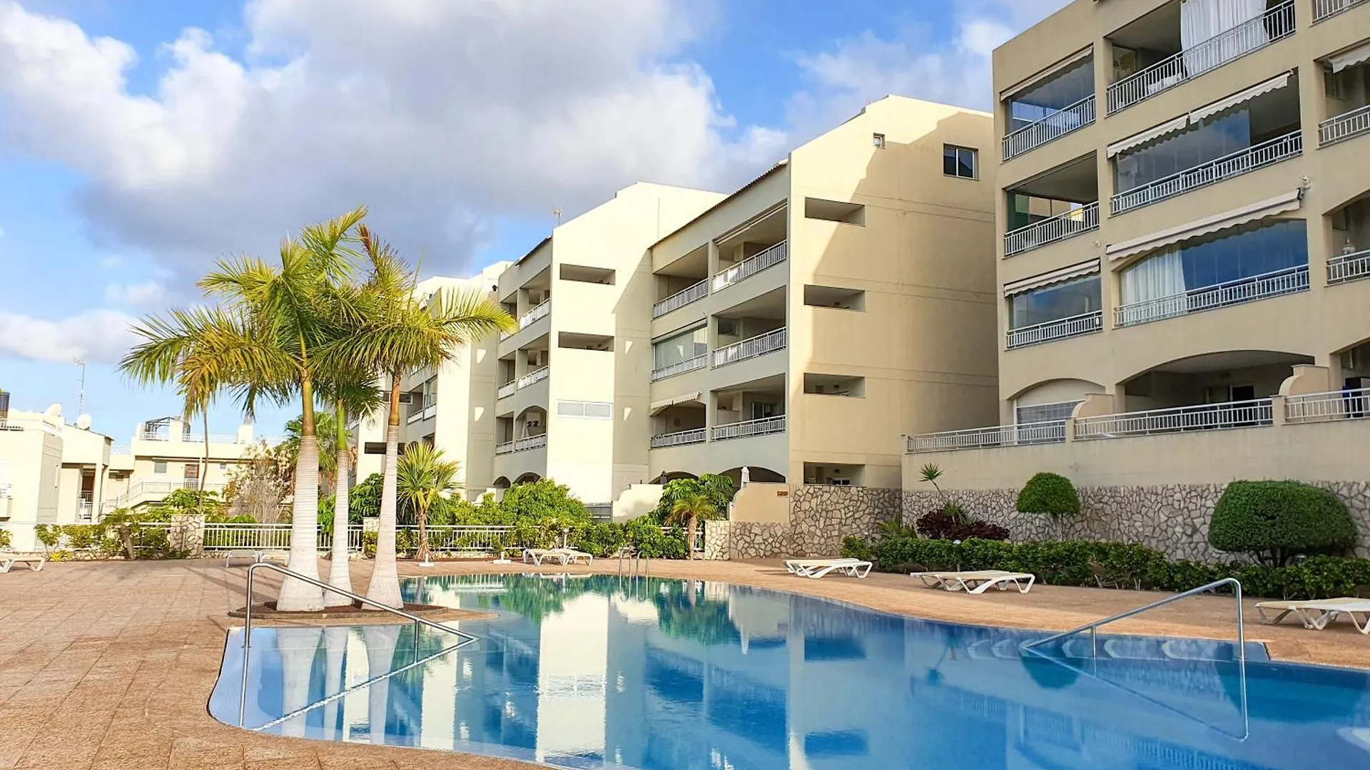 Terraza Sunset In Palm Mar, Pool & Padelアパートメント 0*, パルム・マール スペイン